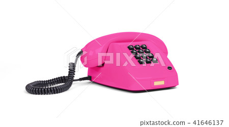 Vintage telephone - Pink Vintage telephone - Pink 41646137