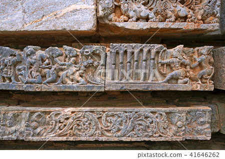 Episode from Ramayana Kedareshwara temple 41646262