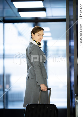 Airport Cabin Attendant Foreigner Photography Cooperation: Narita Airport Airport Cabin Attendant Foreigner Photography Cooperation: Narita Airport 41646422