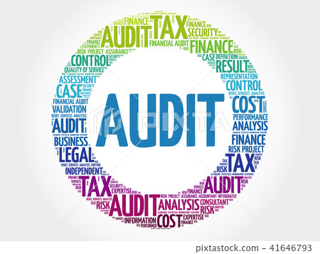 AUDIT word cloud collage - Stock Illustration [41646793] - PIXTA