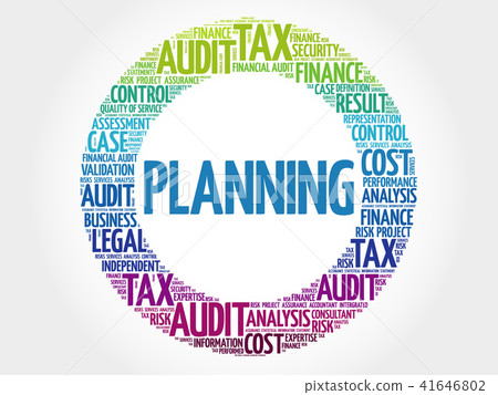 PLANNING word cloud collage PLANNING word cloud collage 41646802