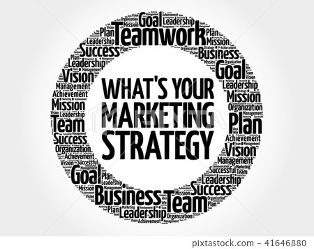 What's Your Marketing Strategy circle What's Your Marketing Strategy circle 41646880