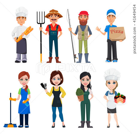 People of different professions 41649454