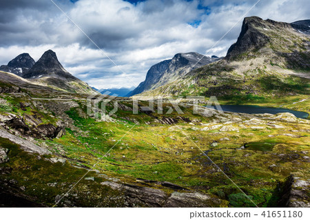 mountain landscape of Norway mountain landscape of Norway 41651180