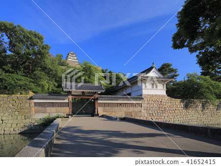 Kagawa prefecture Marugame City "Marugamei Castle" Major two gates, major gates and castle tower (existing tower) Kagawa prefecture Marugame City "Marugamei Castle" Major two gates, major gates and castle tower (existing tower) 41652415