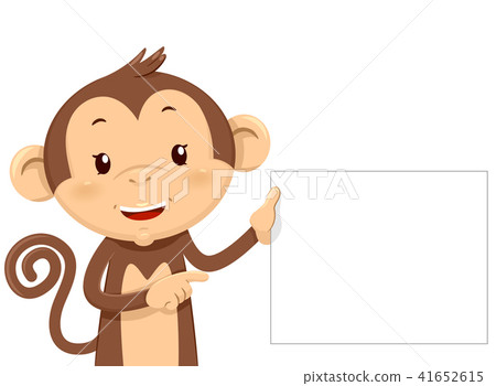Monkey Board Illustration 41652615