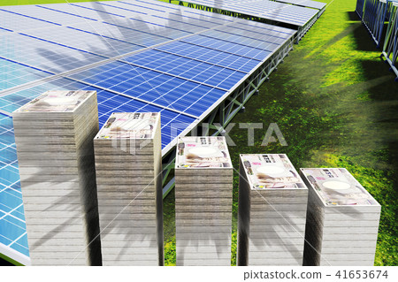 太陽能發電 太陽能發電 41653674