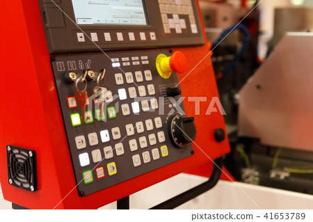 control panel of metalworking CNC machinery 41653789