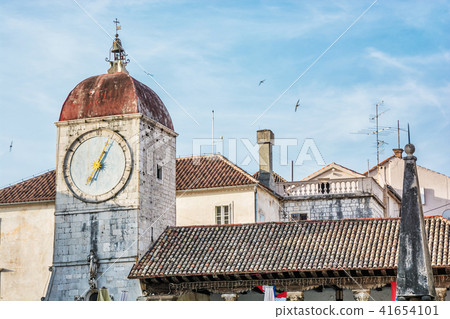 Trogir clock tower, Croatia, architectural theme Trogir clock tower, Croatia, architectural theme 41654101