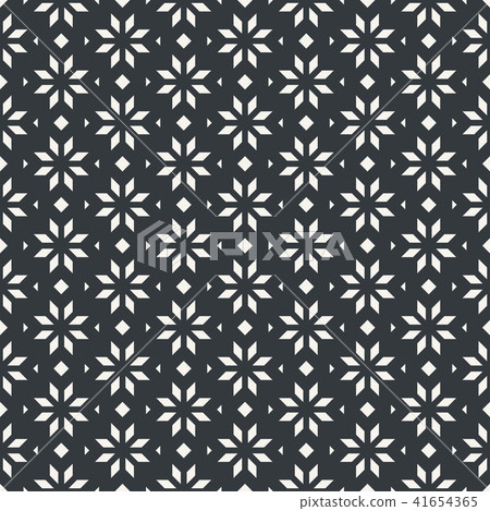 Flower and arrow abstract seamless pattern vector 41654365