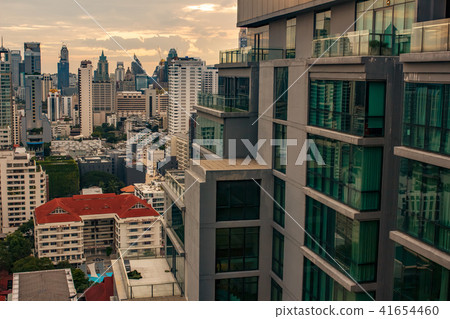 Sunset, Building, Big City, Business, Work, City Image Sunset, Building, Big City, Business, Work, City Image 41654460