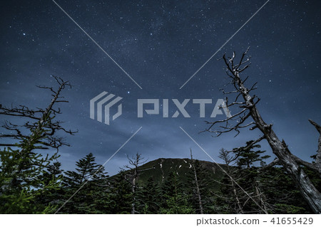 Starry sky of Mitake prefectural natural park 41655429