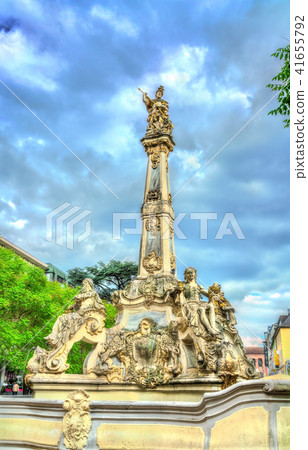 Saint George Fountain in Trier, Germany 41655792