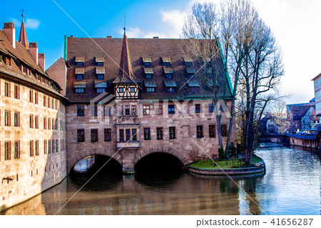 View of the Heilig-Geist-Spital in Nuremberg View of the Heilig-Geist-Spital in Nuremberg 41656287