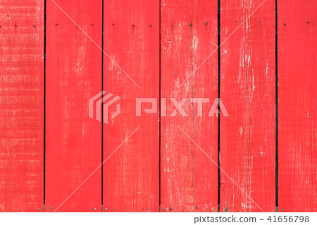 Grunge old red color wood plate texture Grunge old red color wood plate texture 41656798