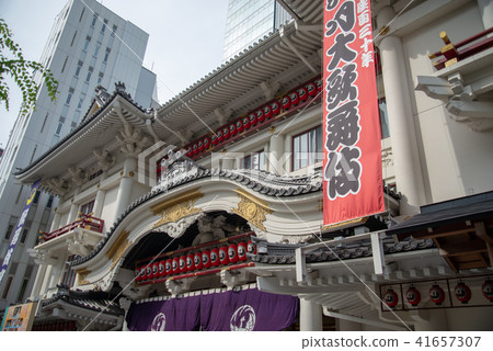 Kabuki-za theater Kabuki-za theater 41657307