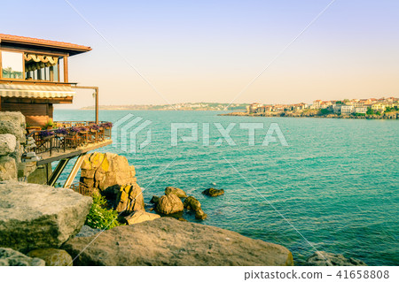 Restaurant with a seaview in Sozopol 41658808