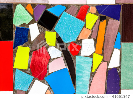 Abstract multicolored ceramic mosaic texture Abstract multicolored ceramic mosaic texture 41661547