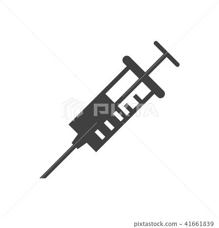 Syringe Related Vector Icon Syringe Related Vector Icon 41661839