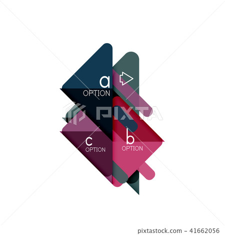 Triangle data visualization design, option infographic layout Triangle data visualization design, option infographic layout 41662056