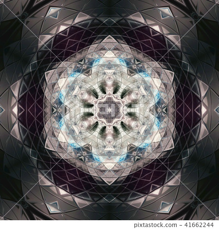 Dark mandala circle Dark mandala circle 41662244