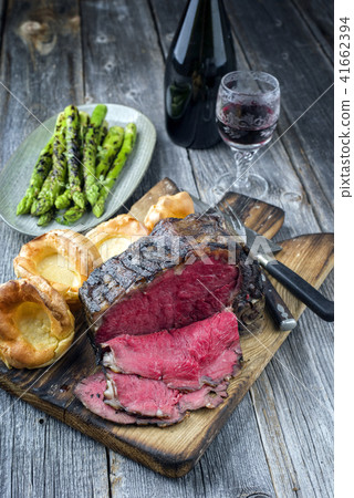 Steak, point, roast, wagyu  41662394