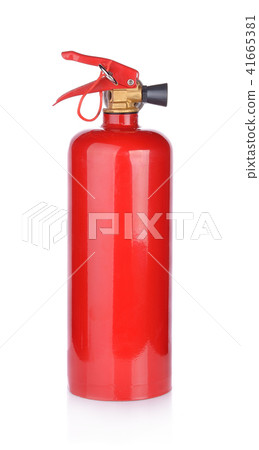 fire extinguisher isolated on white background fire extinguisher isolated on white background 41665381