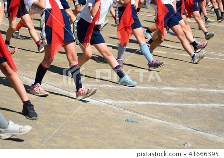 Elementary school sports festival landscape 41666395