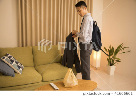 Male late return home at work Male late return home at work 41666661