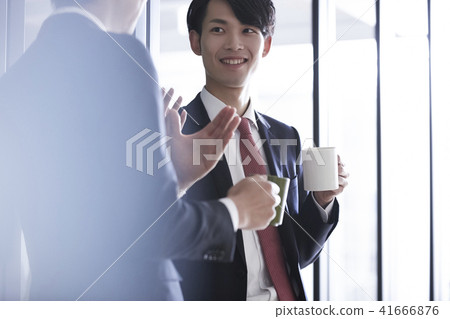 Businessman Coffee Break Businessman Coffee Break 41666876