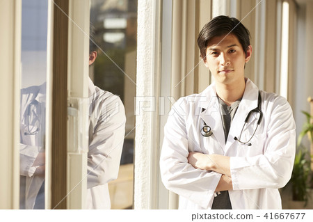 A male doctor A male doctor 41667677