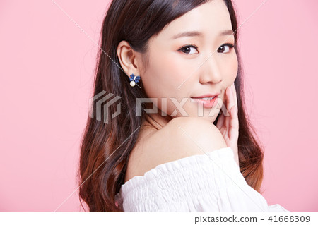 Female Portrait Series Color Back 41668309