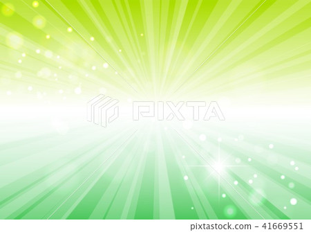 Radial background green yellow green color glitter - Stock