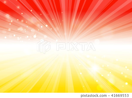 Radial background red yellow sparkling - Stock Illustration [41669553] -  PIXTA