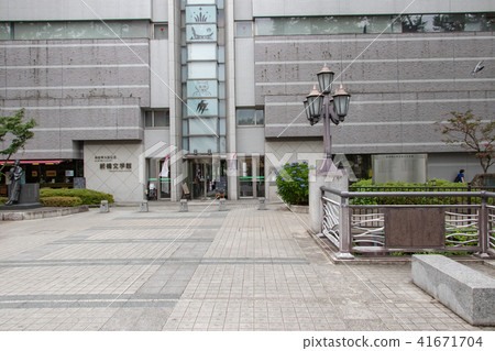 前橋文學館和Sakutaro橋 41671704