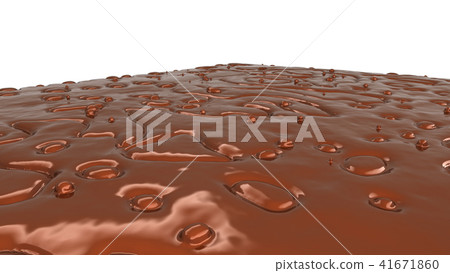 chocolate or cocoa coffee splashes and droplets 41671860
