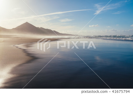 Beach and sea landscape Beach and sea landscape 41675794