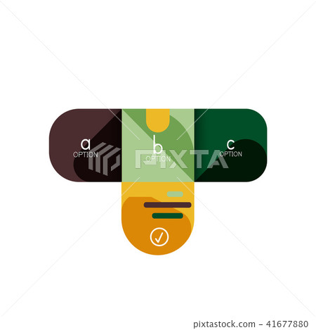 Infographics option and step by step in rounded squares, element of chart, graph, diagram with Infographics option and step by step in rounded squares, element of chart, graph, diagram with 41677880