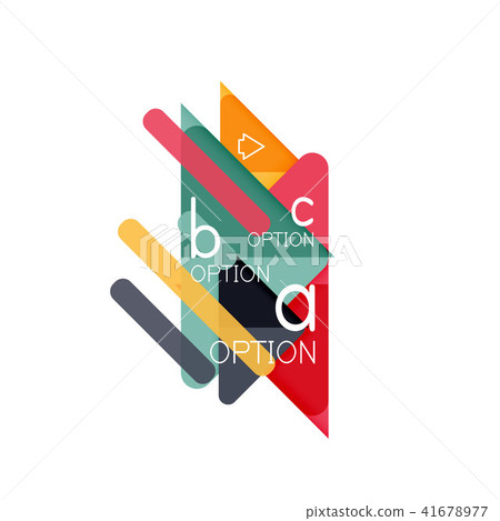 Triangle data visualization design, option infographic layout Triangle data visualization design, option infographic layout 41678977