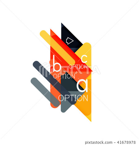 Triangle data visualization design, option infographic layout Triangle data visualization design, option infographic layout 41678978