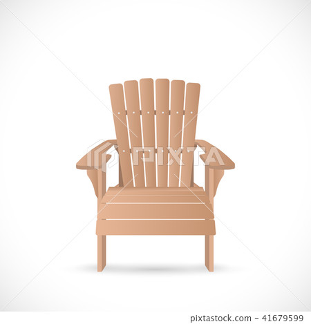 Adirondack Chair Illustration Adirondack Chair Illustration 41679599