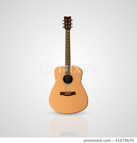 Acoustic Guitar Illustration Acoustic Guitar Illustration 41679670