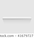 Blank Shelf Illustration 41679727