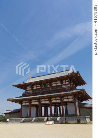 Suzaku gate at Heijo Palace Historical Park 41679895