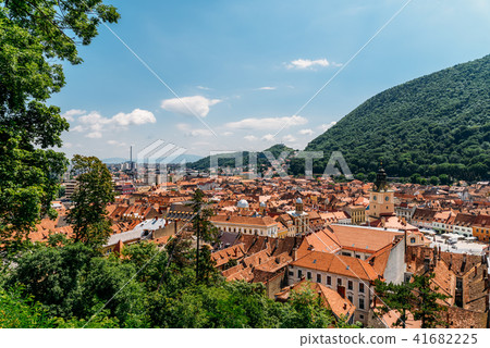 Aerial View Of Brasov City In Romania 41682225