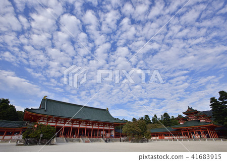 平安神宮校區 照片素材 圖片 圖庫