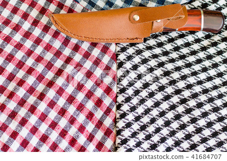 Knife and scabberd.. keffiyeh  41684707