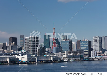 在東京的建築物 在東京的建築物 41687400