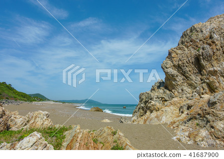 [Aichi Prefecture] Shimen gate of the Hide 41687900