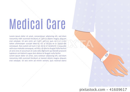 hospital patient hand 41689617